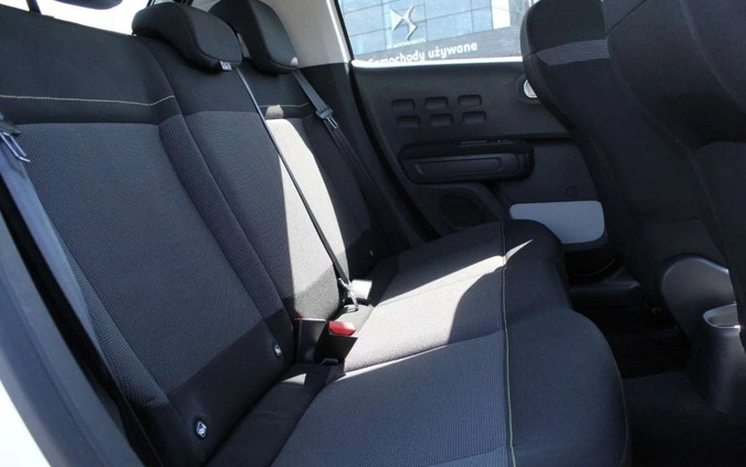 Citroen C3 cena 43900 przebieg: 76999, rok produkcji 2017 z Raszków małe 667